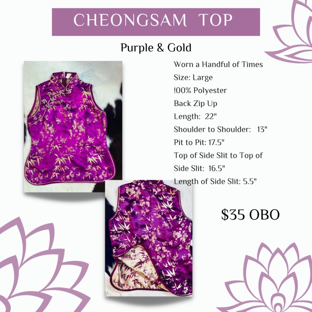 Traditional Chinese Cheongsam Blouse